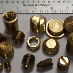 Brass Slotted Set Screws